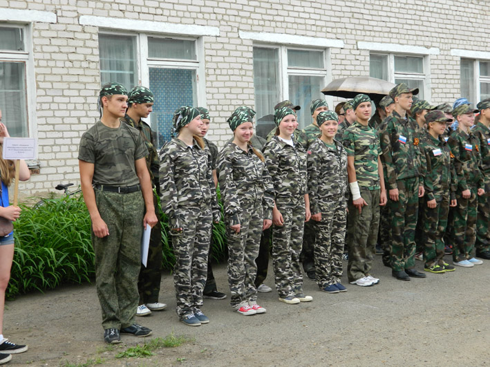 Военно-спортивная игра «Вихрь-2015» в Первом Кунгурском благочинии
